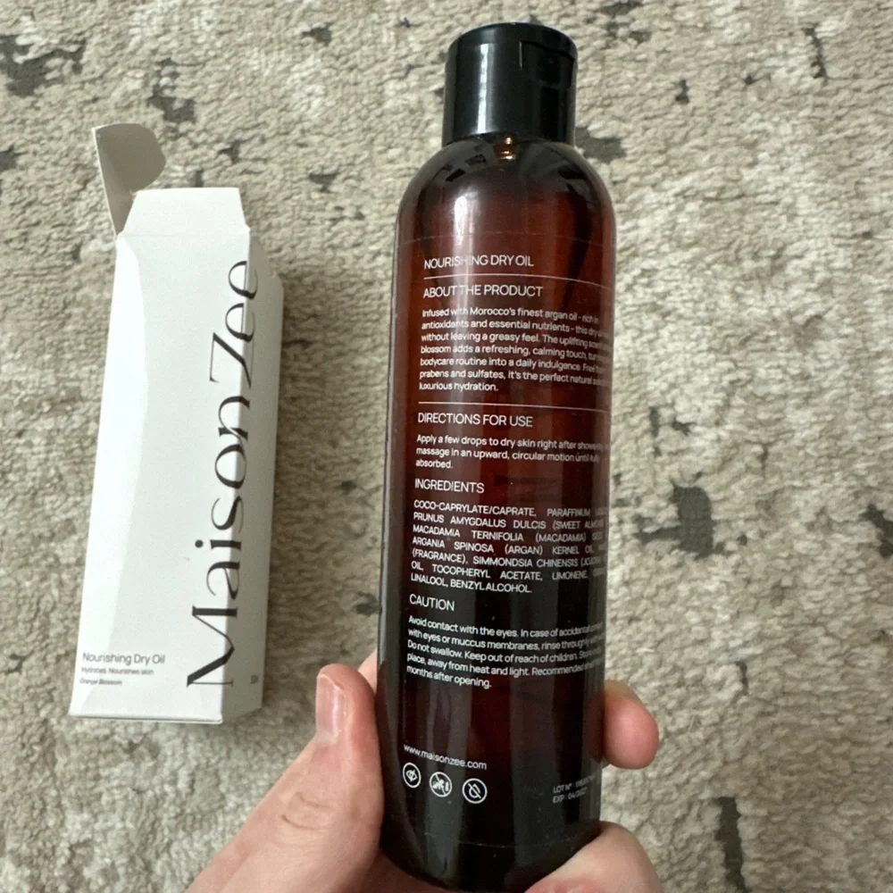 MaisonZee NOURISHING DRY OIL - ARGAN OIL Brand New